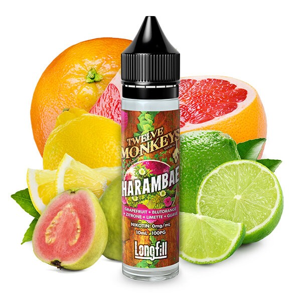 Twelve Monkeys - Harambae 10ml Aroma Longfil