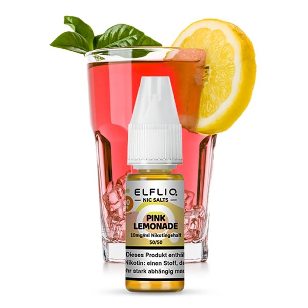 ELFLIQ - Pink Lemonade 10ml Liquid 20 ml/mg Nikotinsalz