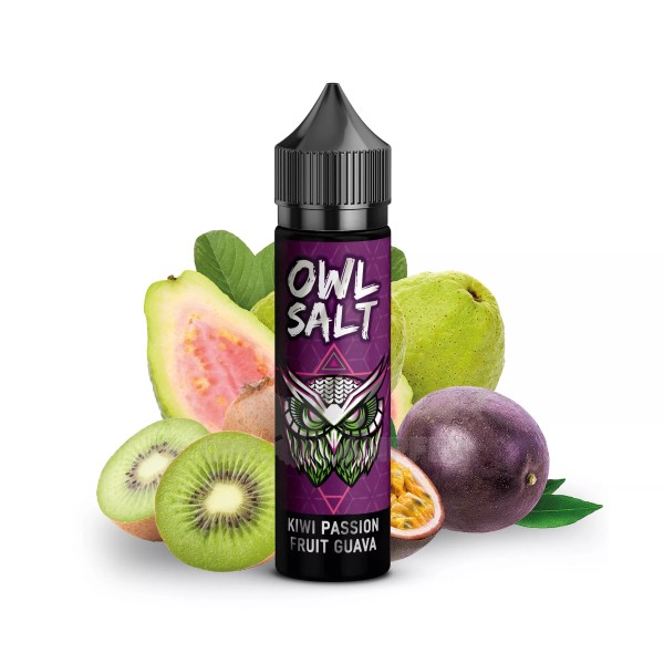 OWL Salt - Kiwi Passionsfrucht Guava 10ml Aroma Longfill