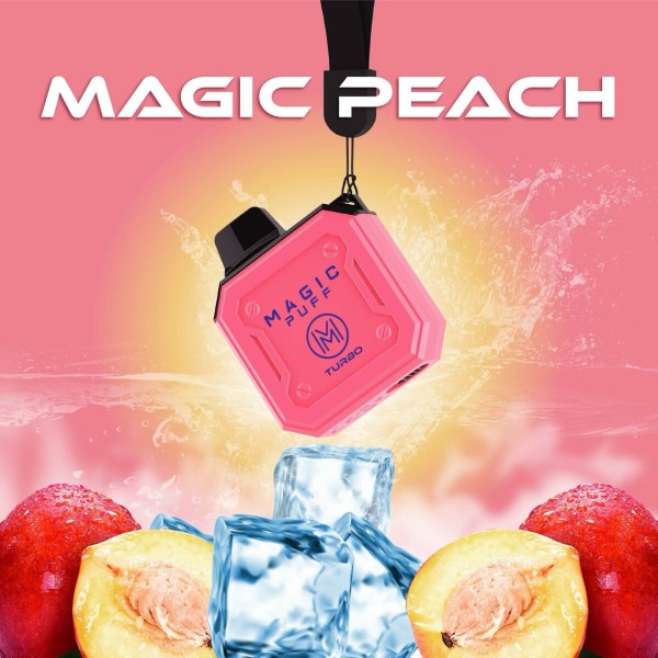 Magic Puff Turbo 800 - Magic Peach