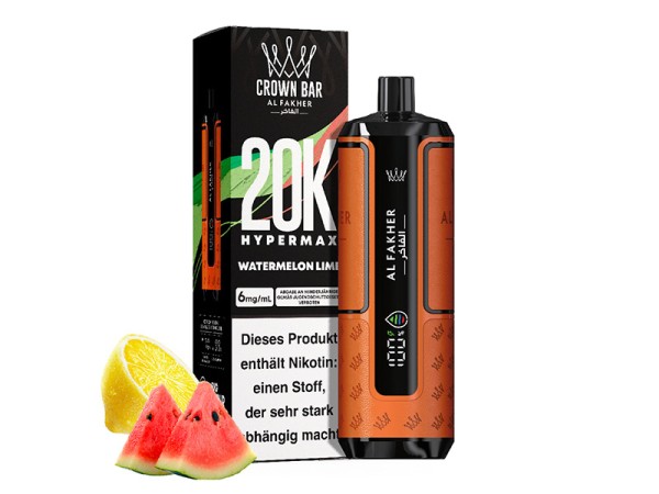 Al Fakher Hypermax 20k - Watermelon Lime