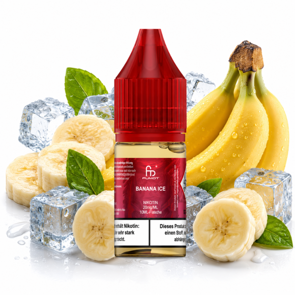RandM Liquid 10ml - Banana Ice