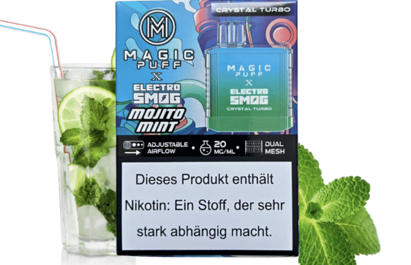 Magic Puff Crystal Turbo - Mojito Mint