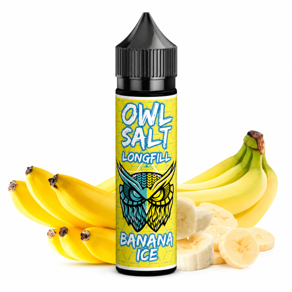 OWL Salt - Banana Ice 10ml Aroma Longfill