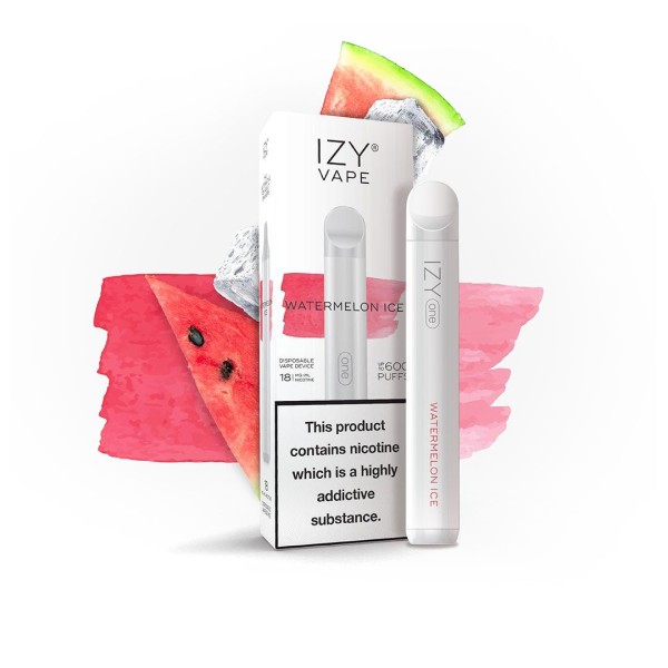 Izy Vape by True Passion - Watermelon Ice - Einweg E-Shisha - 600 Züge - Nikotin 18 mg