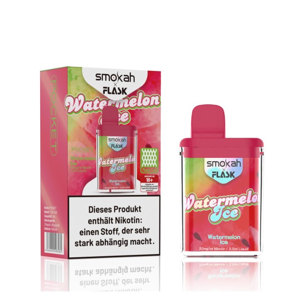 Smokah Flask - Watermelon Ice