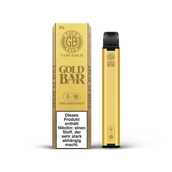 Gold Bar Hyper Mesh 600 Züge - Pink Grapefruit