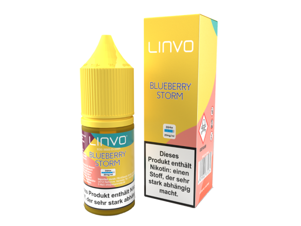 Linvo - Blueberry Storm - Nikotinsalz Liquid 20 mg/ml