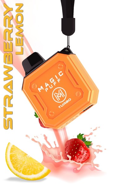 Magic Puff Turbo 800 - Strawberry Lemon